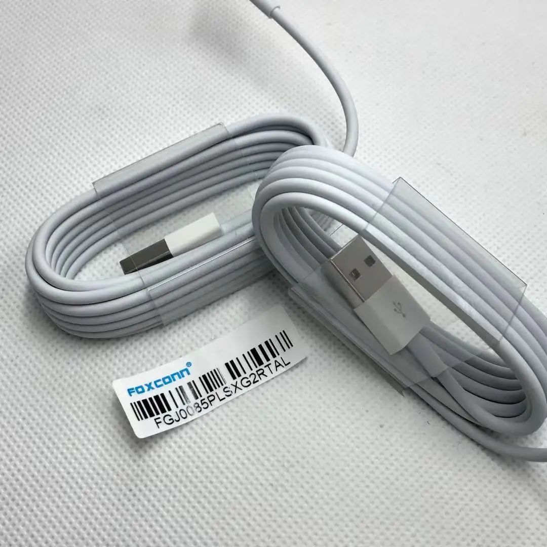 

Original Foxconn e75 Chip 8ic Charging USB Cable 2m 6ft for iPhone 5 6 7 8 X