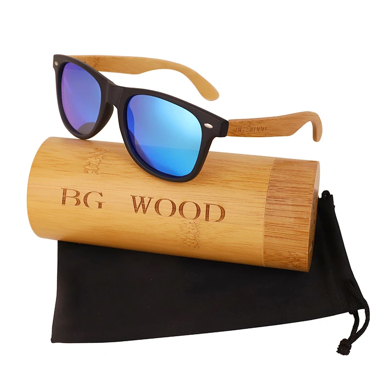 

2020 Handmade CE Approved Wooden Bamboo Sunglasses Custom Logo
