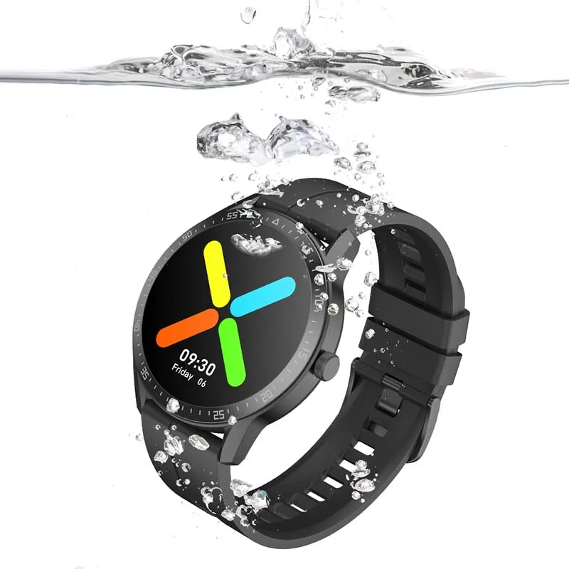 

Sport Smartwatch 30-days Long Standby Time Ip68 Waterproof 24h Real Time Heart Rate 13 Sports Fitness Tracker Smart Watch, Black/gray