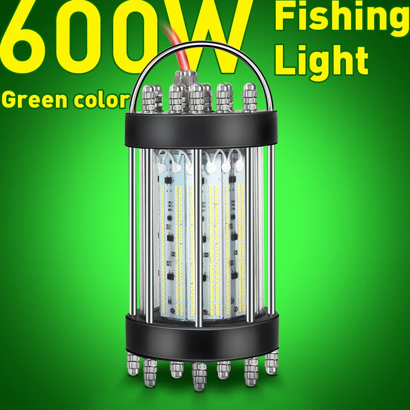 

600 watts deep water fishing led light for lures at night fishing