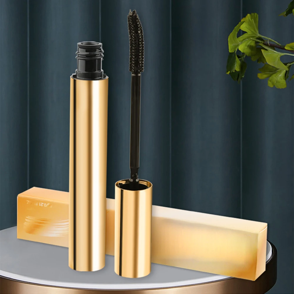 

4D Natural Thickening Lengthening Mascara No Clumping, Black mascara