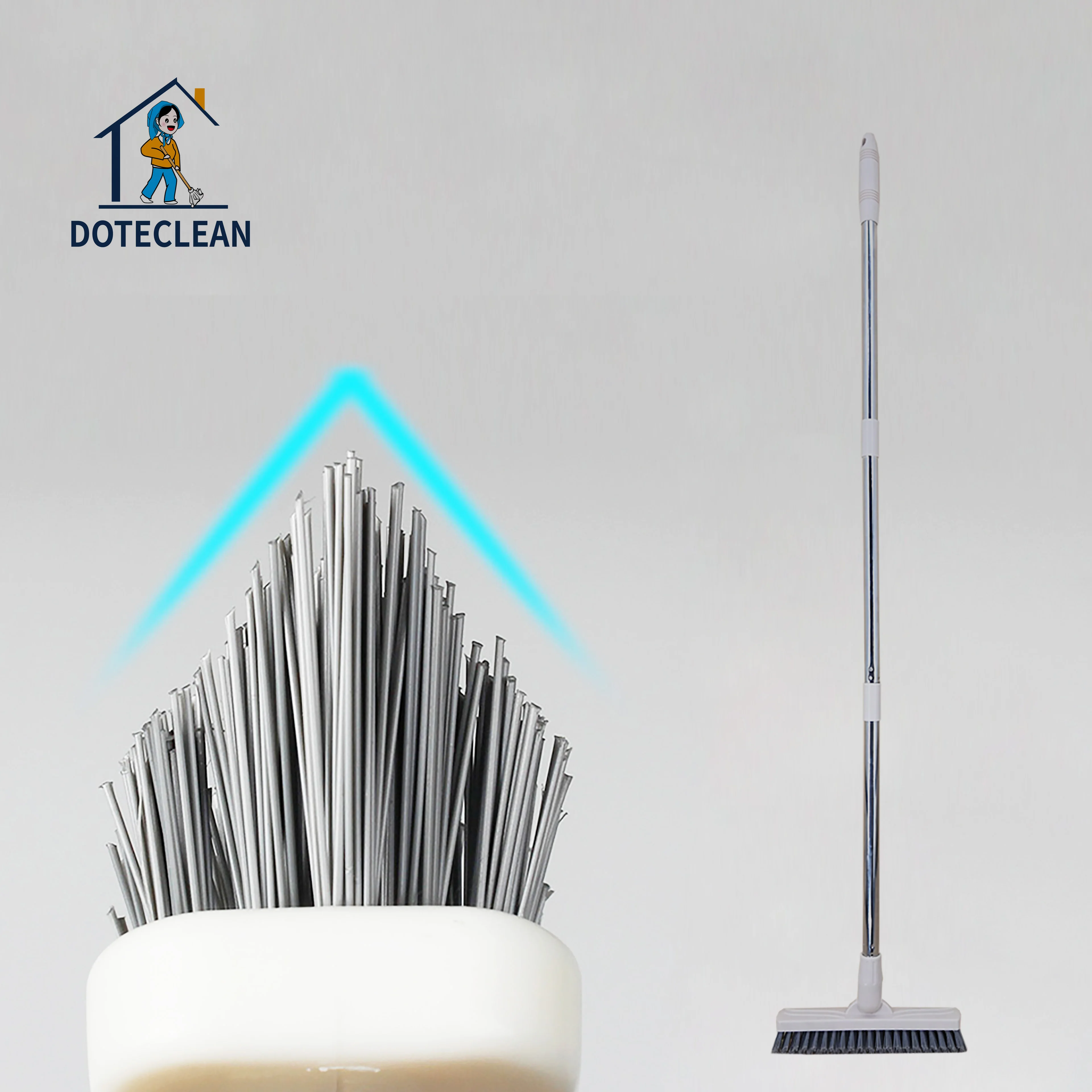 

Amazon product floor brush long-handled bristle wall washer brush gap dead corners cleaning brush