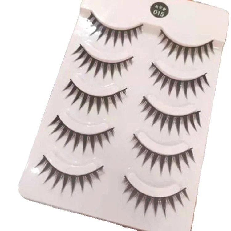 

Funtoninght cheapest price false eyelashes with eyelash packaging box wholesale eyelash synthetic lower lashes for women