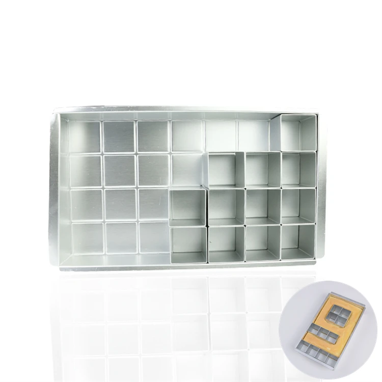 

New Type Aluminium Alloy Letter Cake Mold Alphanumeric Puzzle DIY Biscuit Mold Cake Baking Tools, Silver