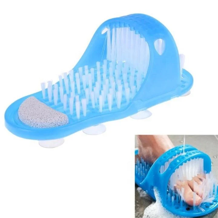 

Feet Cleaner Simple Foot Scrubber Shower Spa Easy Cleaning Brush Exfoliating Massager Slipper, Oem