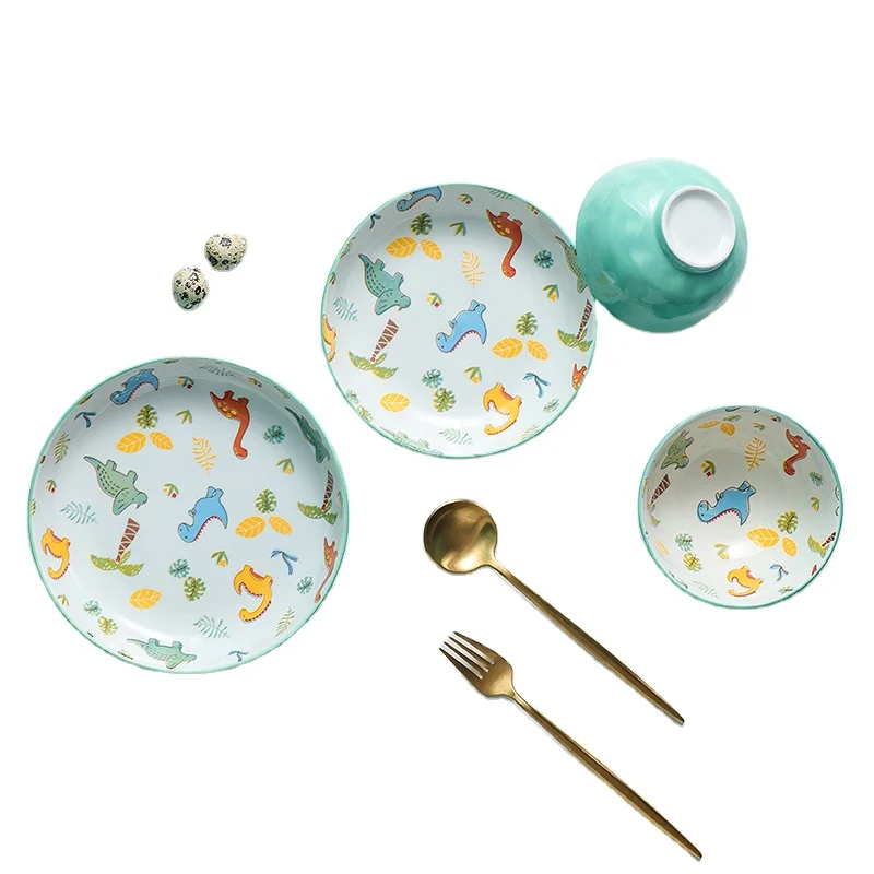 

Ceramic Dinner Plates Set New Style Porcelain Dinner table Sets Restaurant Crockery Dinnerwares, As picture and also can make as your request