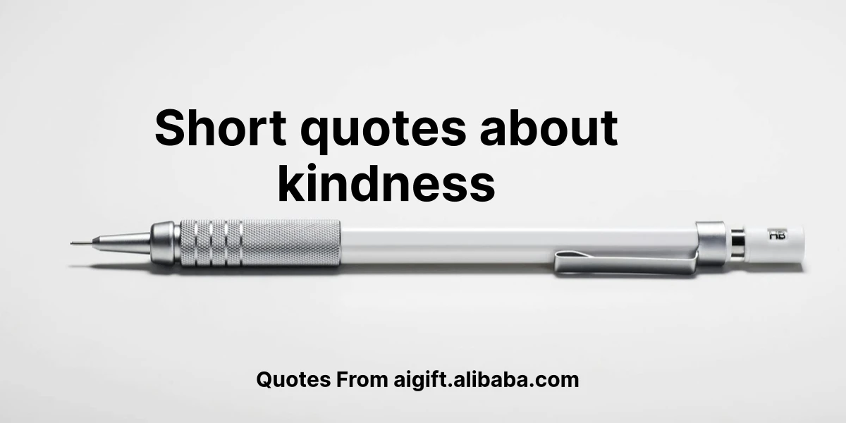 short quotes about kindness