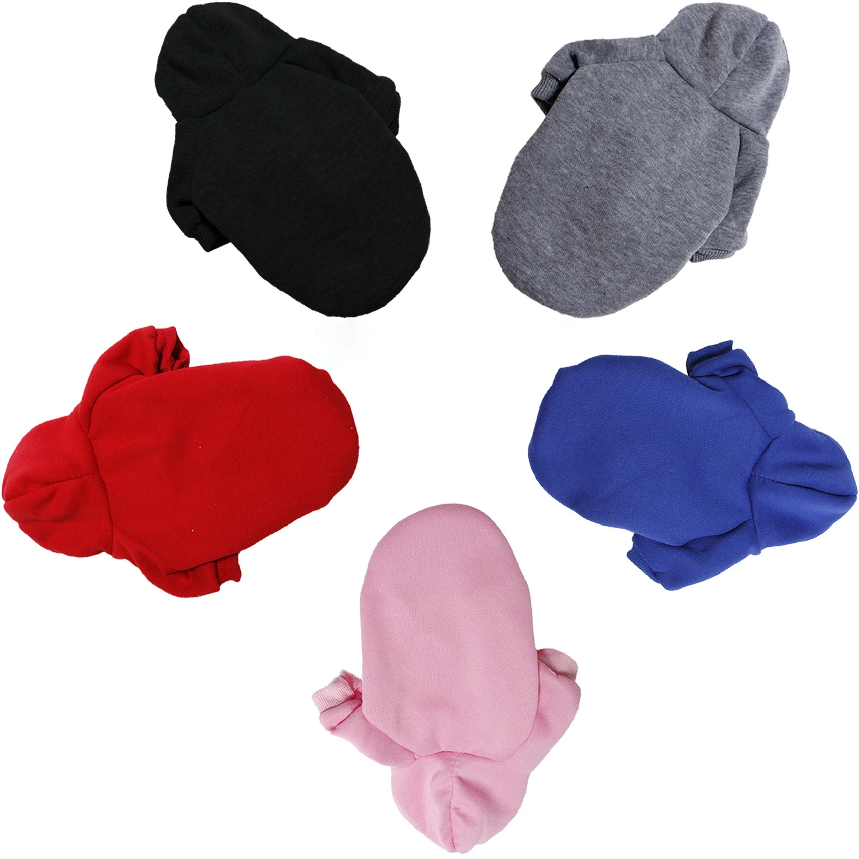 

XS-9XL Custom Private Brand Dog Clothes Blank Dog Hoodie Sweatshirt Large Sizes Dog Jacket Clothing, As picture