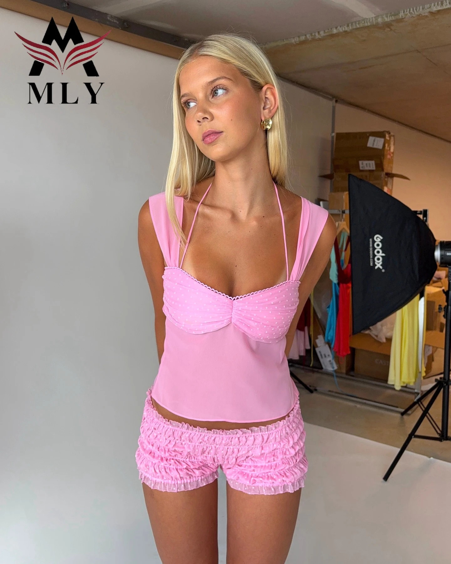2026 New Design Crop Top Women Shorts Bottom Women's Sets Two Piece Beach Wear