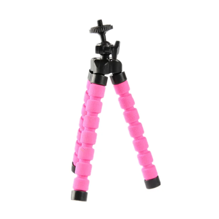 

wholesale Flexible sponge octopus middle camera Flexible Smartphone Bracket Selfie Stick Tripod