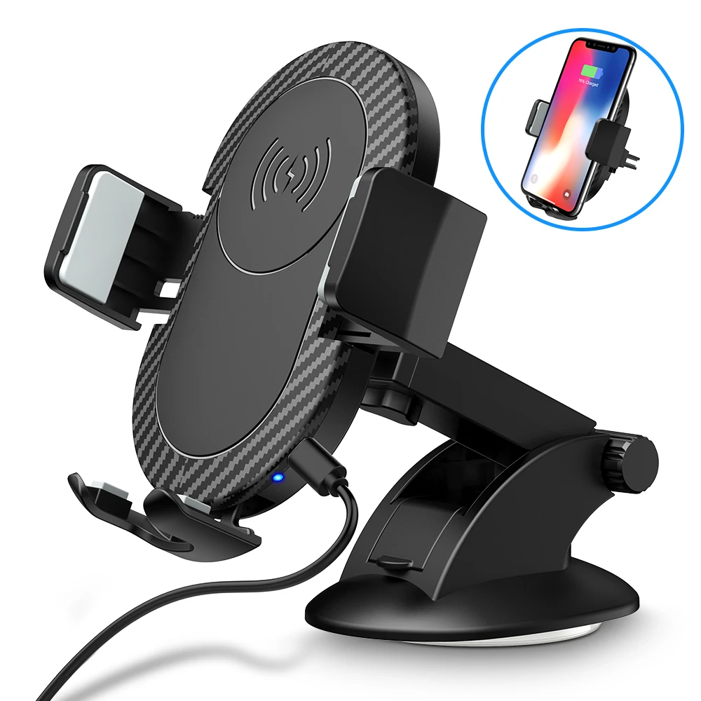 Great Free Shipping RAXFLY Fantasy Car Cup Car Mount Wireless Charger Holder