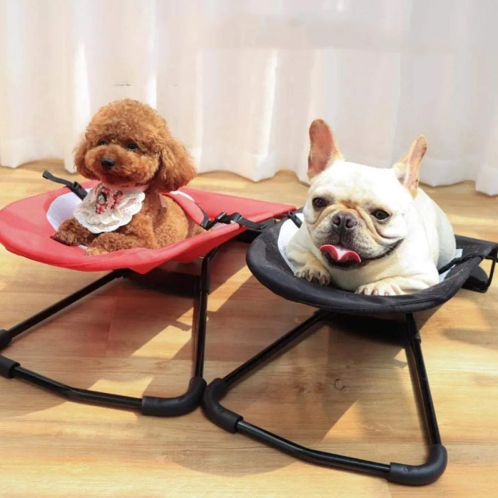 

custom Indoor or Outdoor Pet Dog Bed Rocking Chair Portable dog beds washable Teddy Comforting Chair