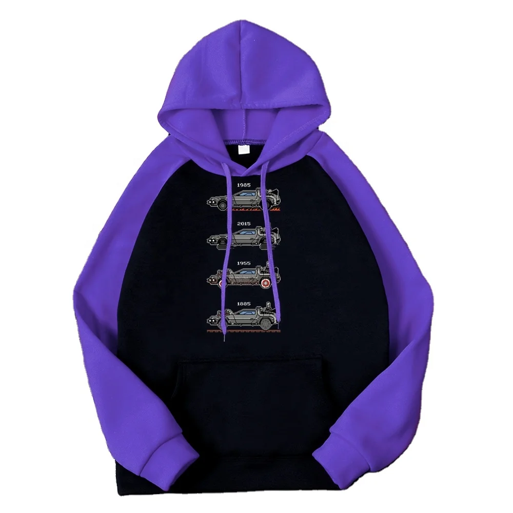 

Drop Shipping Hoodies Custom Oversized Hoodie Unisex Winter Colorblock Hoodie