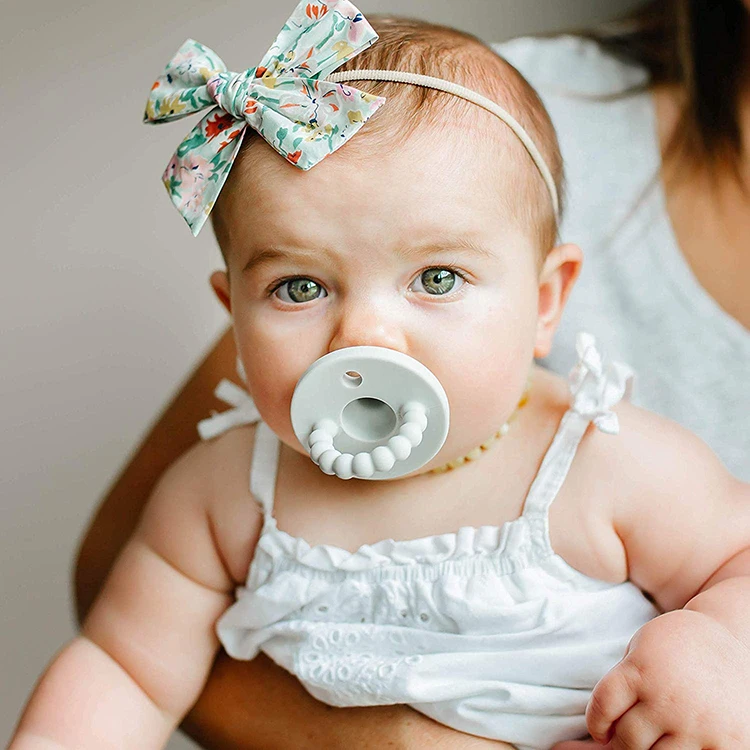 silicone baby pacifier infant nipple