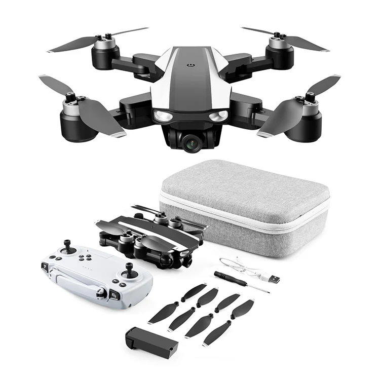 

2021GPS Drone 4K video fixed aerial shooting wireless remote control four-axis drone equipment, Black