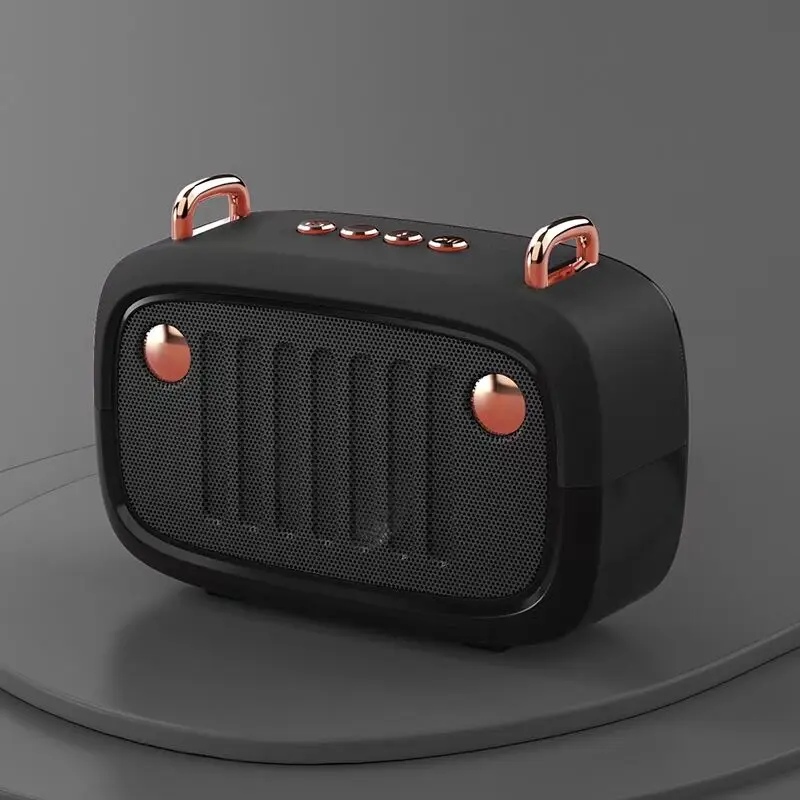 

Classical Retro Bluetooth Wireless Mini Portable Speaker With 3D Stereo Surround Subwoofer, Green,blue,orange,black,grey