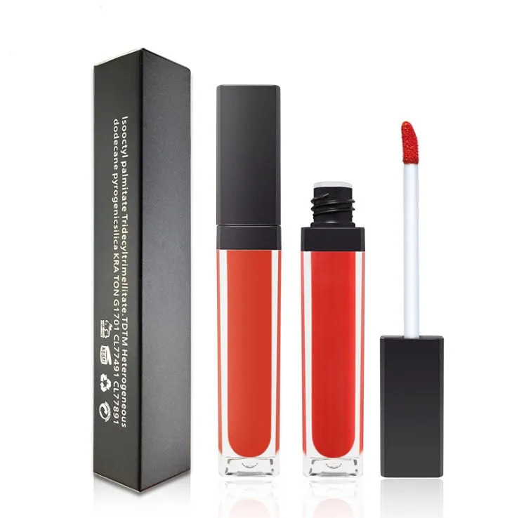 

2019 hot sale lip gloss no logo private label lip gloss matte lip gloss bulk