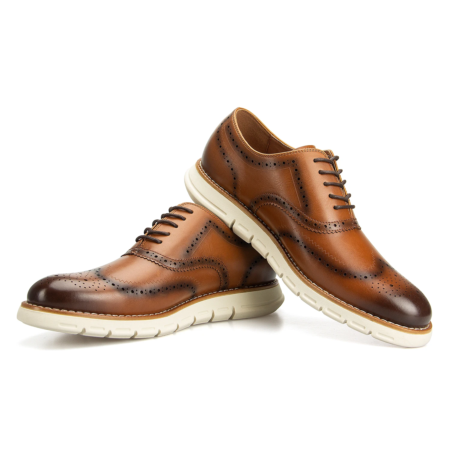 

Men's Classic Leather Toe Lace-up Oxford Dress Shoes
