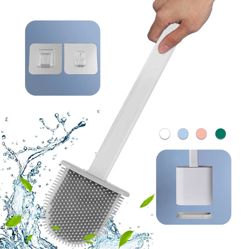 

Sanga Design Luxury Cheap Modern Durable Silicone PP TPR Non Leak Toilet Brush Cleaning Holder