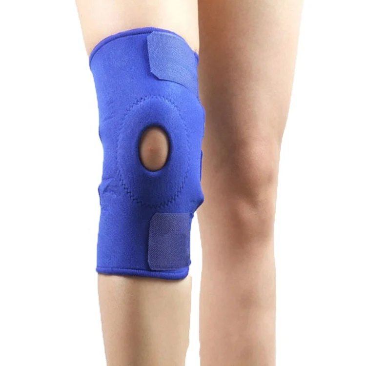 

2019 new type warm kneepad adjustable kneepad knee protector, Black, blue
