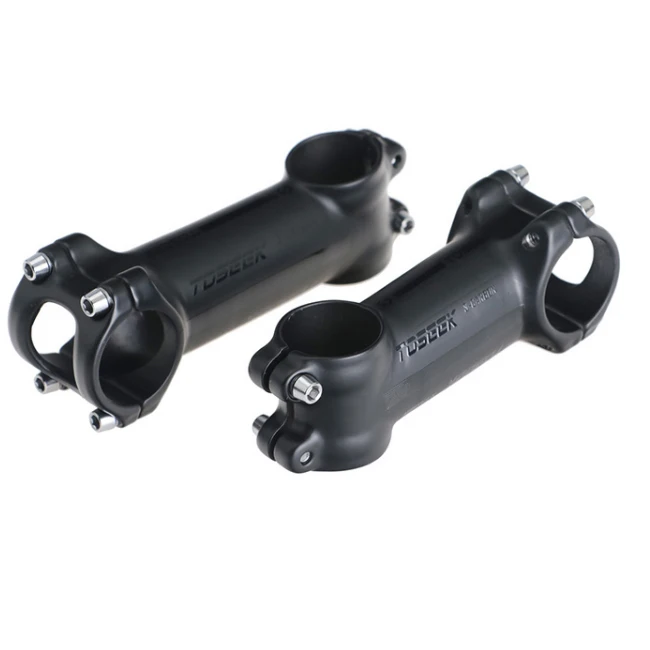 

Hot selling black matte roadbike stem riser 60 70 80 90 100 110mm 6/17 degress mtb bicycle road bike stem aluminum