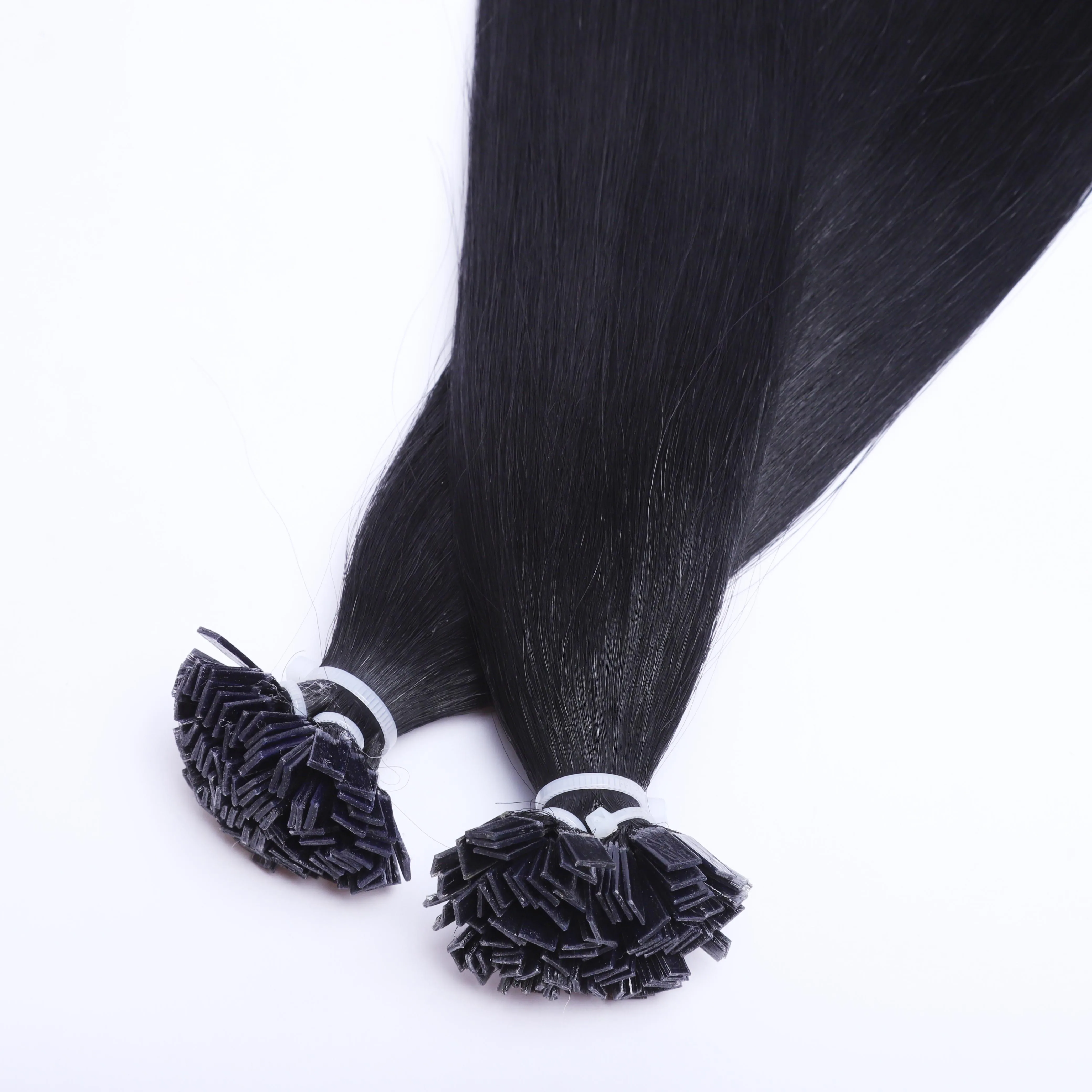 

Brazilian Cuticle Virgin Remy Hair Flat Tip Hair Extension, Hot Fusion Cuticle Flat Tip Keratin Hair Extension Vendors