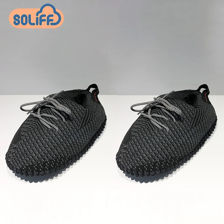 

cheap sale black white static reflact yezzy slippers wholesale slipper, Black or customized