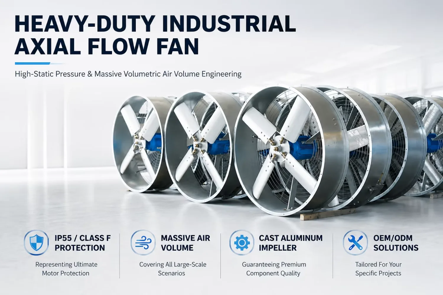 Axial Flow Fan, 380 V, Electric - detail 6