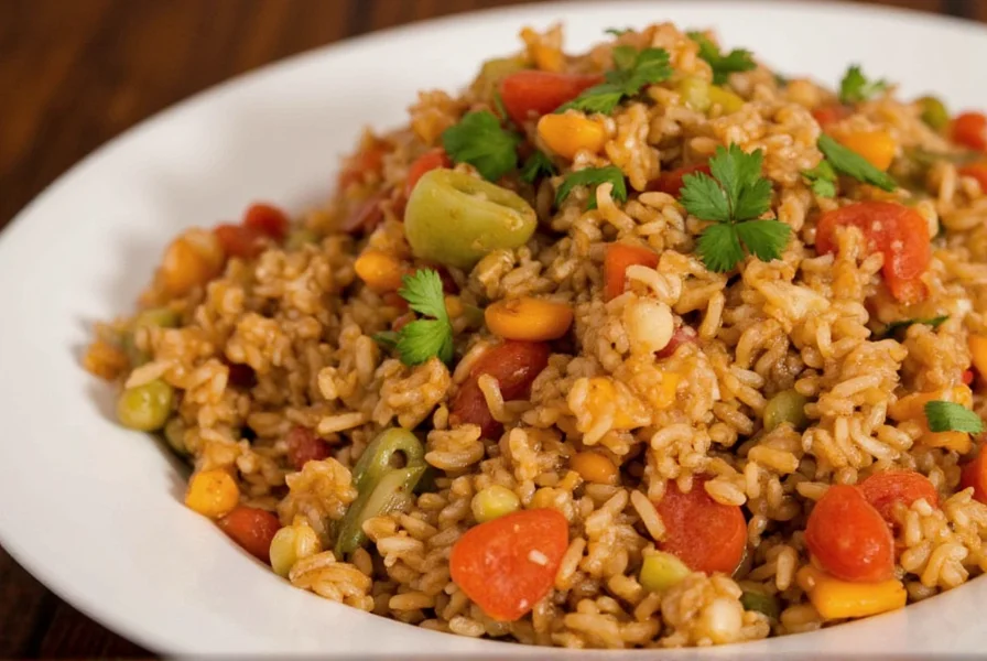 Chef tasting jambalaya dish