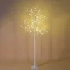 Glittering LED ball light silver branch warm white led willow tree bulk christmas lights