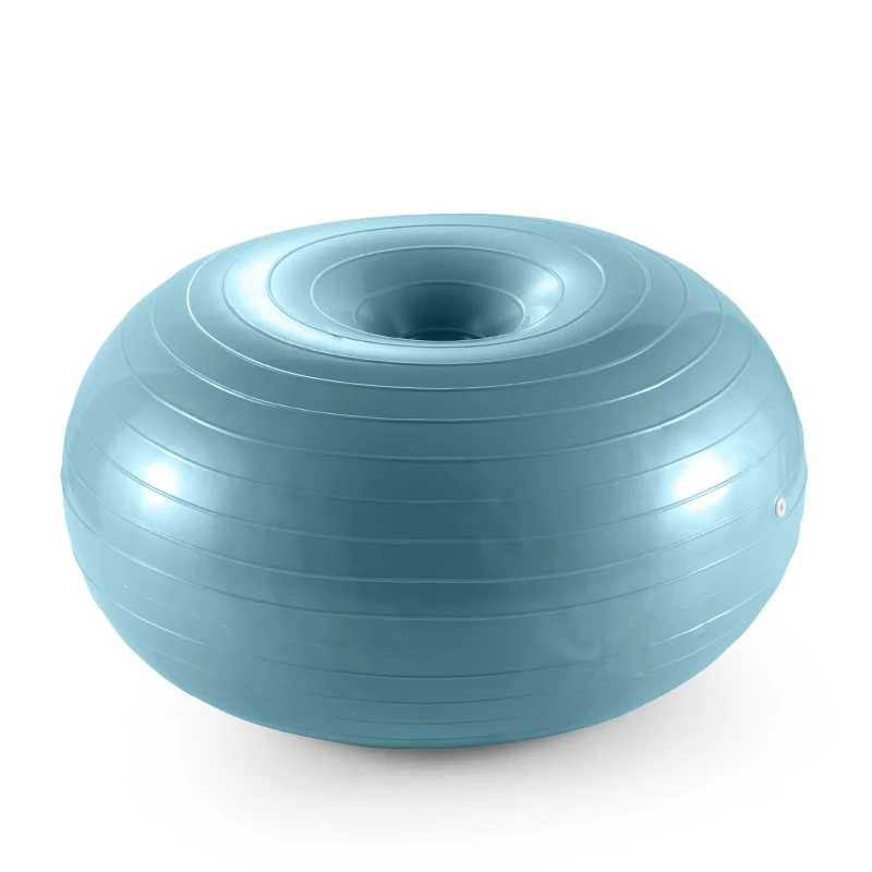 

hot Wholesale Customize logo fitness & yoga wear All conditions fitness training use pvc gym ball balance yoga ball, Pink blue