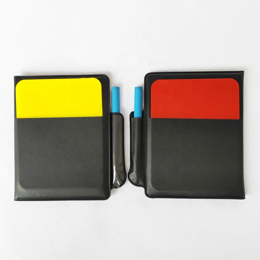 

manufacturer price referee supplies yellow and red card set referee warning soccer red cards, Yellow+red