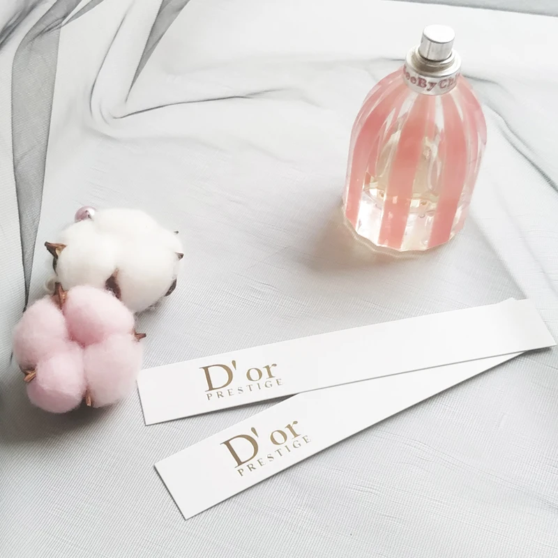 Short Leading Time Perfume Blotter Cards Test Strip For Perfume Testing