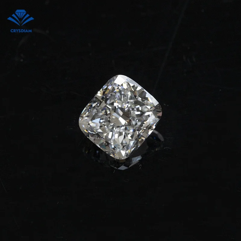 

CRYSDIAM Radiant Cut VS2 si diamonds loose gia lab grown diamond diamond jewelry