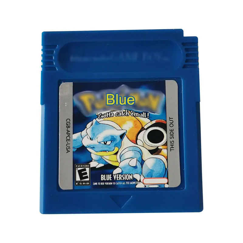 

For Video Game Cartridge Console Card English Language Version Blue
