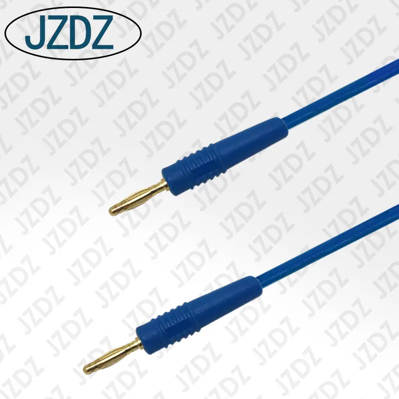 
JZDZ J.70002 2MM gold-plated banana plug to banana plug test lead 