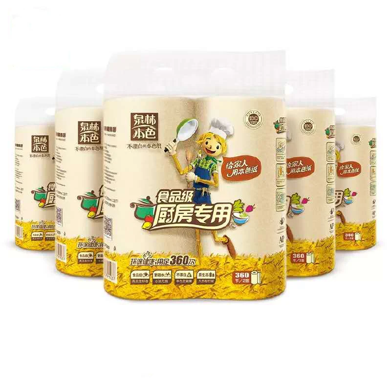 
Manufacture Custom Printed Disposable Embossed Kitchen Paper 