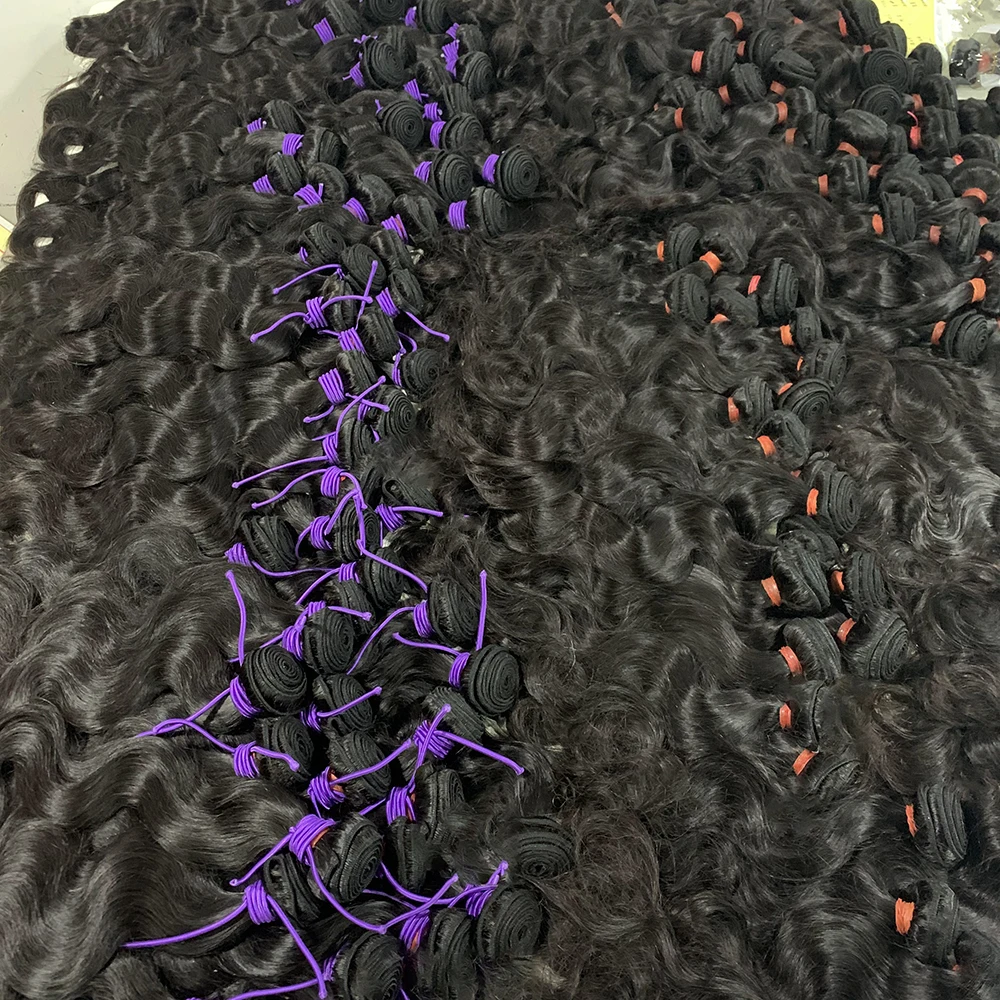 

Raw indian temple hair raw unprocessed virgin,9a raw indian virgin hair unprocessed,raw indian cuticle aligned hair from india, Natural color,close to color 1b