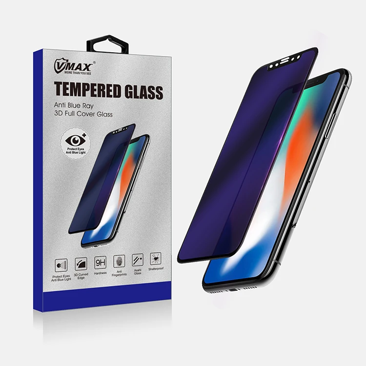 

VMAX Screen Protector Compatible for Apple iPhone X/Xs 5.8inch 2018 Full Covered Explosion-Proof Tempered Glass