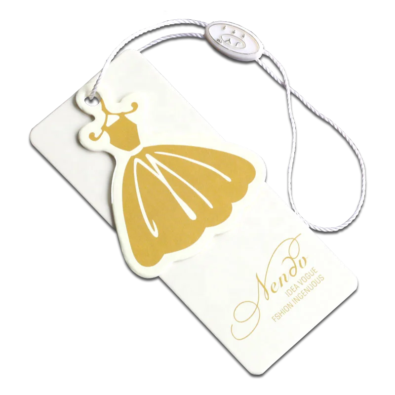 

Wholesale cheap custom Printing Name Logo Clothing Hang Tag for Garment, Cmyk