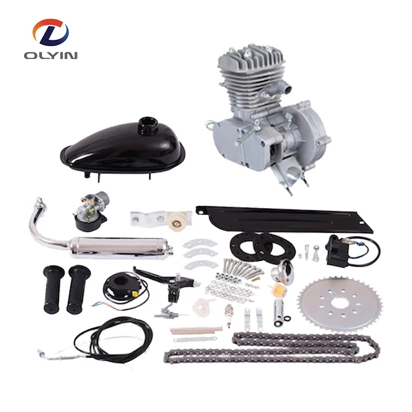 

Top quality bicycle engine kit 80cc, Silver , black or chrome