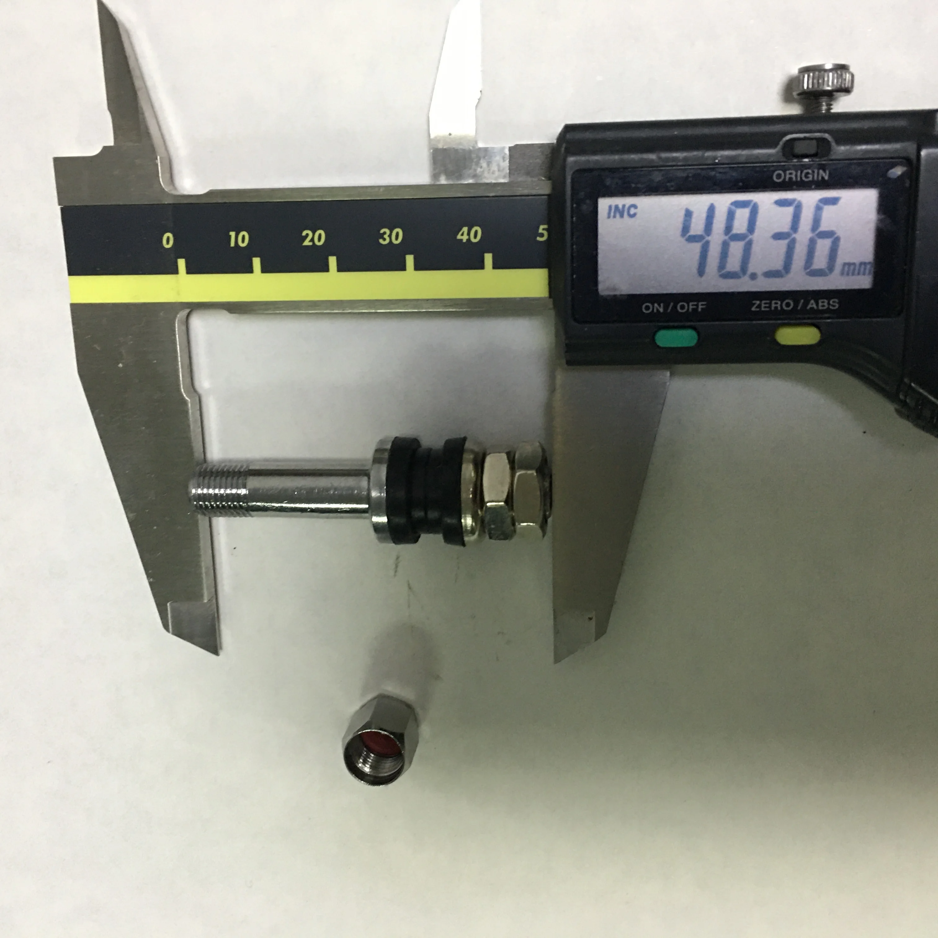 
snap in tubeless tire valve TR48E Motorcycle valve Tr48e TR48E Bolt-in Brass Tubeless Wheel Tire Valve Stems 