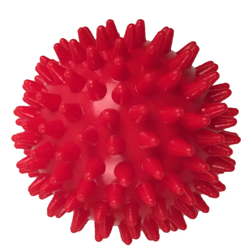 

Durable PVC Spiky Massage Ball Sport Fitness Hand Foot Pain Relief 7cm 7.5cm 9cm Exercise Balls, Red, blue, green, purple, yellow, orange