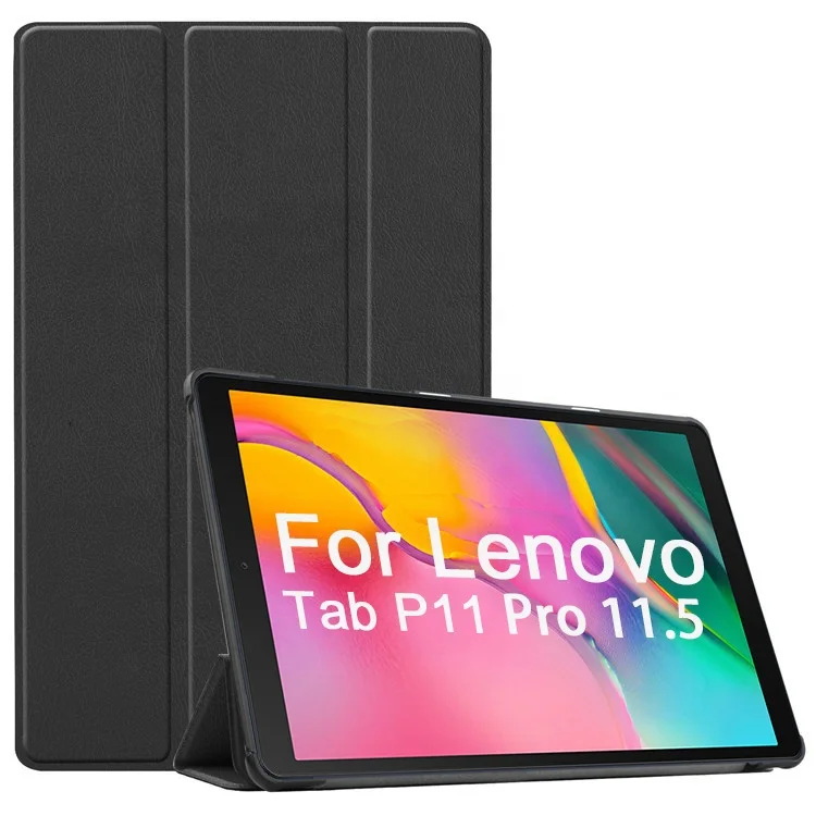 

Shockproof case for Lenovo Tab P11 Pro 11.5 inch tri-fold leather cover case charging with pen slot