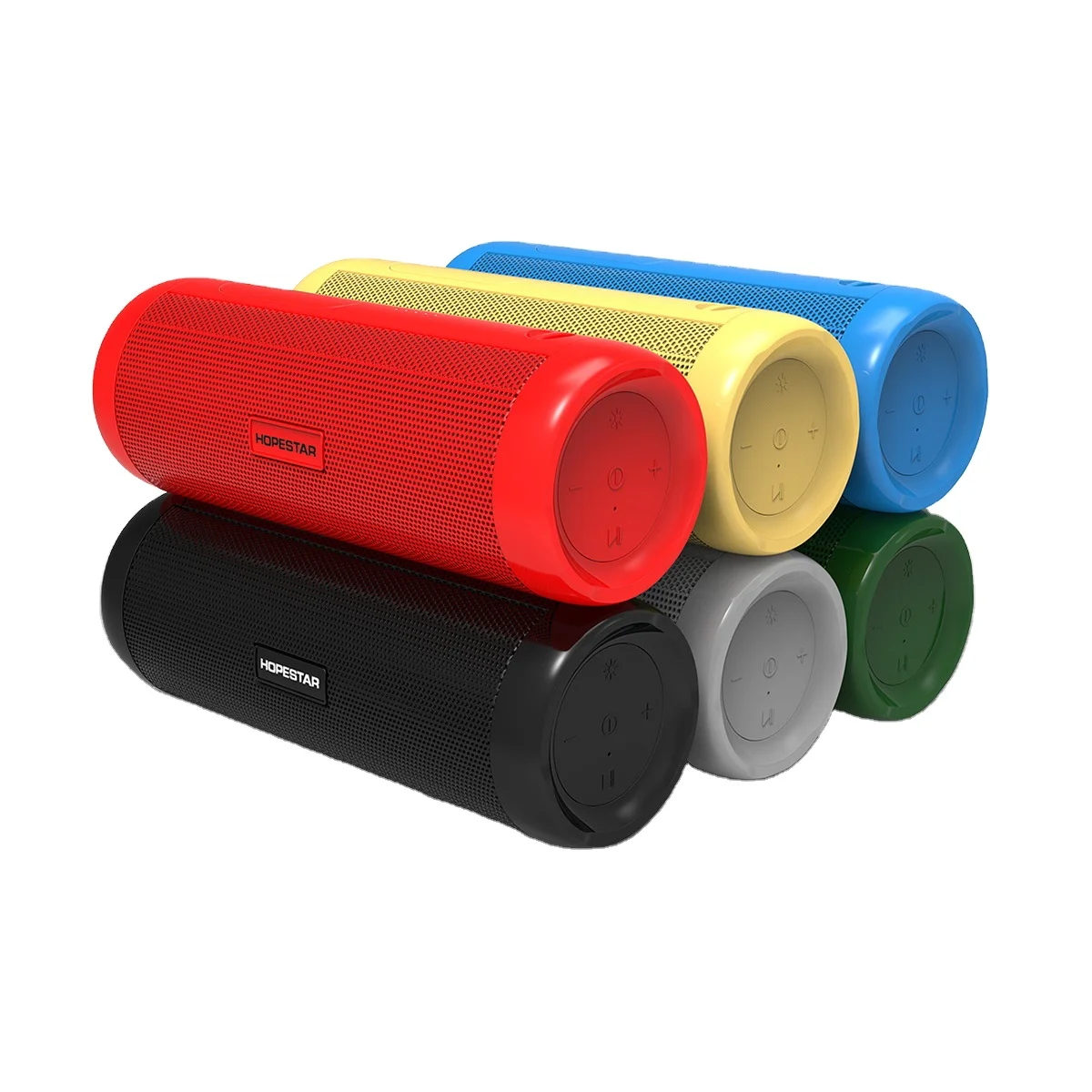 

Hopestar P4 speaker Outdoor Speaker FM portable cycling flashlight Charger