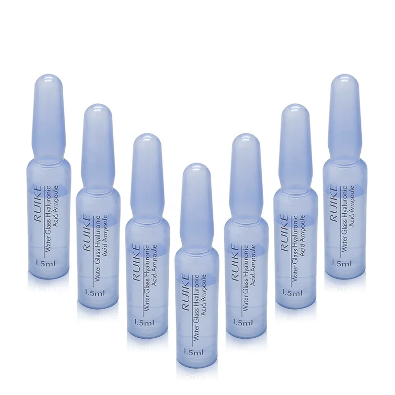 

Hyaluronic Acid Firming Anti Wrinkle Aging Serum Collagen Face Skincare Glass Ampoules