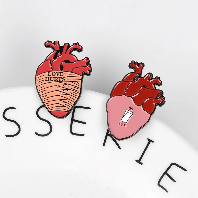
QIHE 19style Anatomical Heart Enamel Pins Medical Anatomy Brooch Heart Neurology Pins for Doctor and Nurse Bags Badge Lapel Pins QIHE 19style Anatomical Heart Enamel Pins Medical Anatomy Brooch Heart Neurology Pins for Doctor and Nurse Bags Badge Lapel P