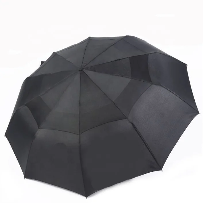 

Umbrella vented double canopy compact windproof travel umbrella auto open close, Customized color