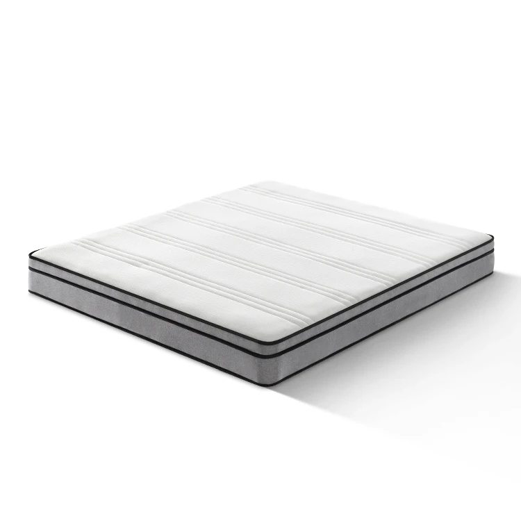 2020 home bonnel spring bed mattress euro top king size luxury health compressed pocket spring bed sponge mattress