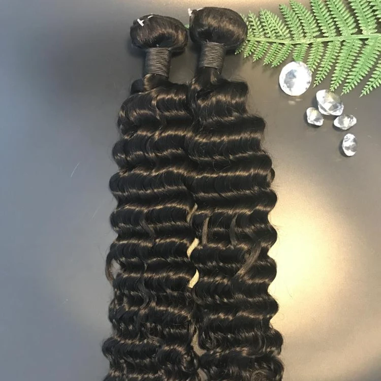 

Raw Virgin Cuticle Aligned Hair Human Hair Extension High Quality Hair Weaving Exotic Wave, Natutal black